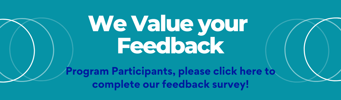 Click here to complete our feedback survey.